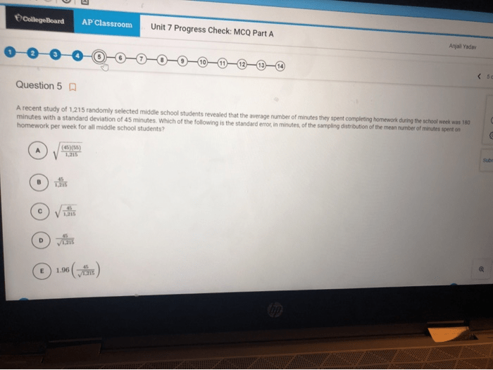 Ap calc bc unit 1 progress check mcq part a