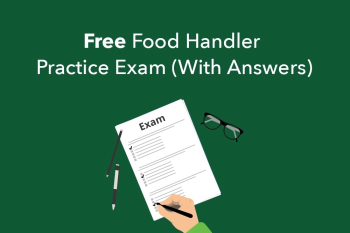 Servsafe food handler test answers 50 questions